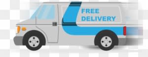 Delivery-car02 - Commercial Vehicle - Transparent PNG Free Download