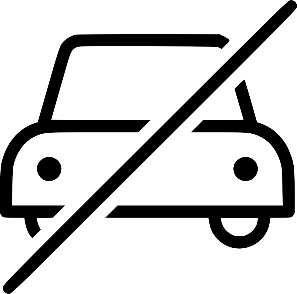 No Car Taxi Cab Vehicle Traffic Sign Comments - Vehicle - Transparent PNG Free Download