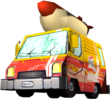 3d Hotdog Car By Fulber - Commercial Vehicle - Transparent PNG Free Download