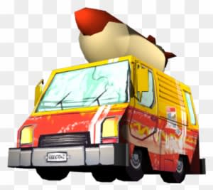 3d Hotdog Car By Fulber - Commercial Vehicle - Transparent PNG Free Download