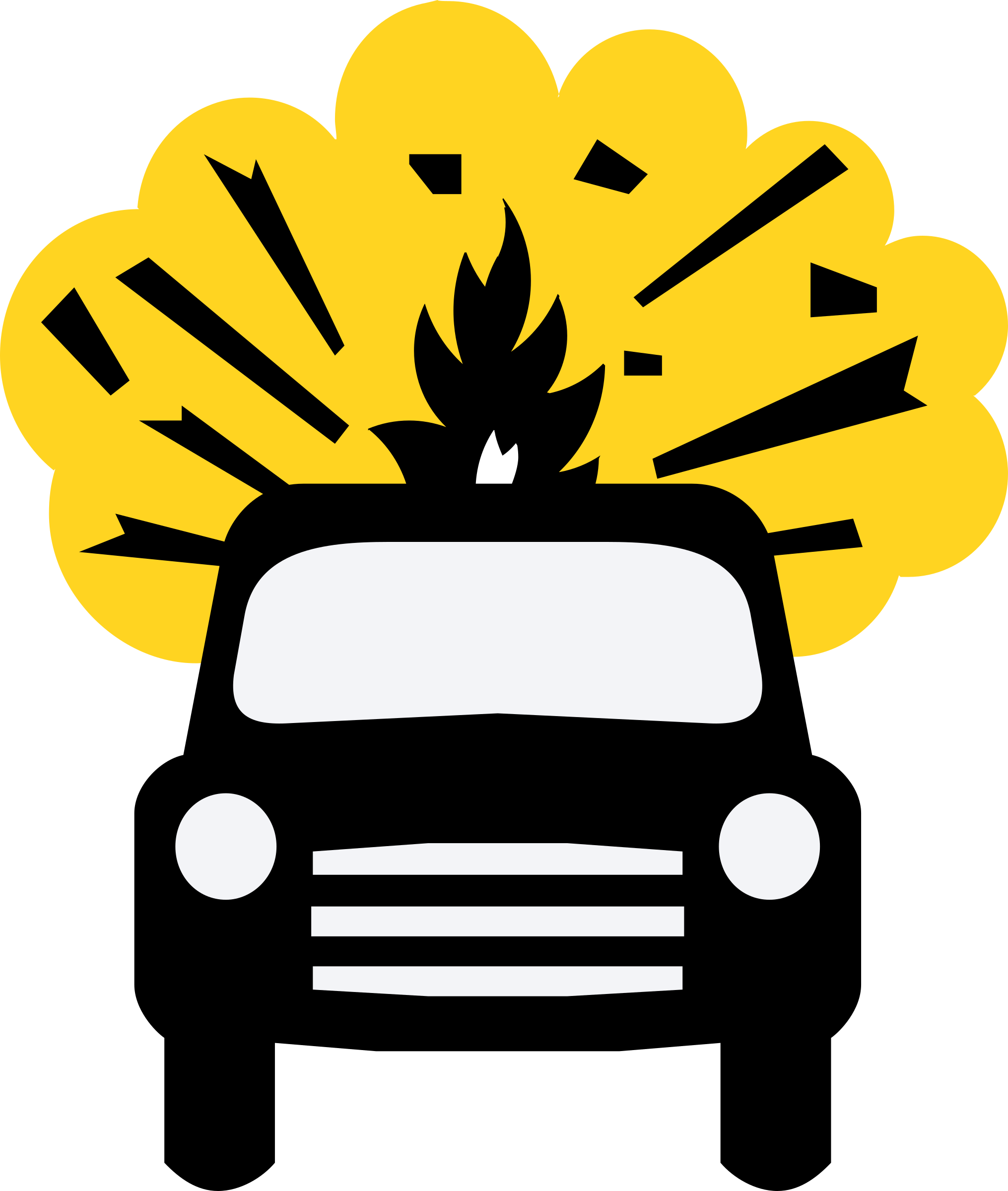 Bomb - No Vehicles Carrying Explosives Sign - Transparent PNG Free Download