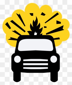 Bomb - No Vehicles Carrying Explosives Sign - Transparent PNG Free Download