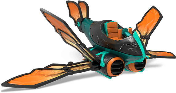 Buzz Wing - Buzz Wing: Skylanders Superchargers Vehicle - Transparent PNG Free Download