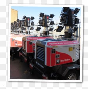 Lighting Hire From Hire Station - Commercial Vehicle - Transparent PNG Free Download