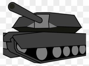 Tank Clipart Gray - Army Tank Tshirt Military Vehicle Warfare - Transparent PNG Free Download