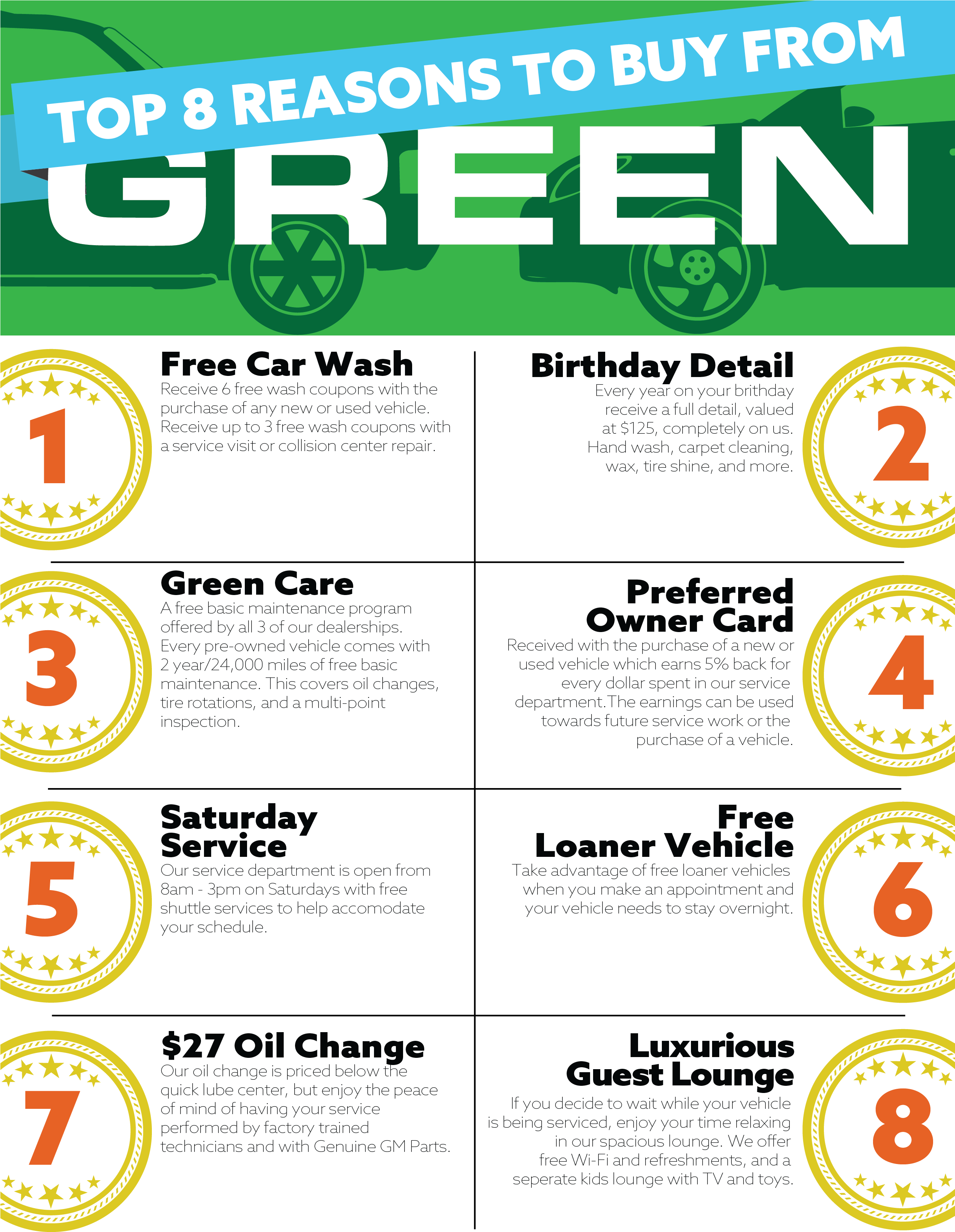 Green Chevrolet Is A East Moline Chevrolet Dealer And - Advantage Of Green Vehicle - Transparent PNG Free Download