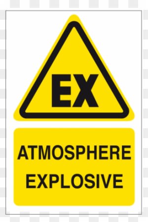 Atmosphère Explosive - Brady Corporation 63399 Dot Vehicle Placard - Transparent PNG Free Download