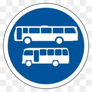 Buses & Midibuses - No Minibus Vehicles Allowed Road Sign - Transparent PNG Free Download