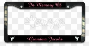 Vehicle Registration Plate - Transparent PNG Free Download