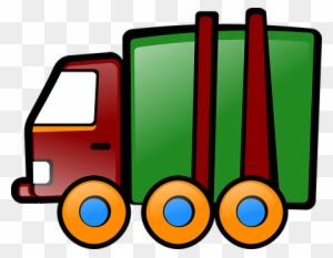 Truck, Toy, Vehicle, Cartoon, Pickup - 3drose Pc_205099_1 Print Of Green And Brown Dump Truck - Transparent PNG Free Download