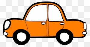 Car Orange Vehicle Transport Automobile Tr - Car Clipart Png - Transparent PNG Free Download