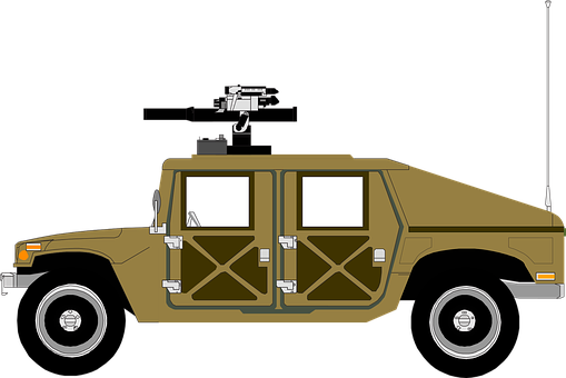 Army Humvee Military Sand Tank Vehicle War - Humvee Clipart - Transparent PNG Free Download