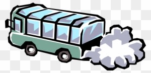 Vector Illustration Of Passenger Tour Bus Vehicle Spews - Vector Illustration Of Passenger Tour Bus Vehicle Spews - Transparent PNG Free Download