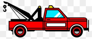 Vector Illustration Of Tow Truck Wrecker Recovery Vehicle - Tow Truck - Transparent PNG Free Download