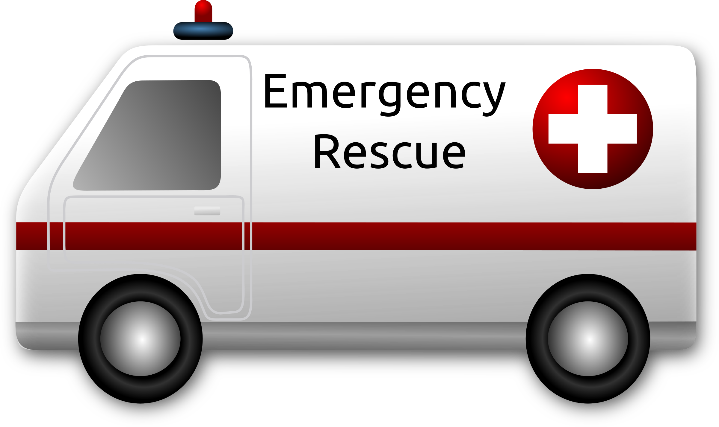 Emergency Clipart Rescue Vehicle - Emt Emergency Medical Technic Note Cards (pk - Transparent PNG Free Download