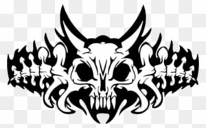 Sign Print Graphix - Sticker Art Of Skull - Transparent PNG Free Download