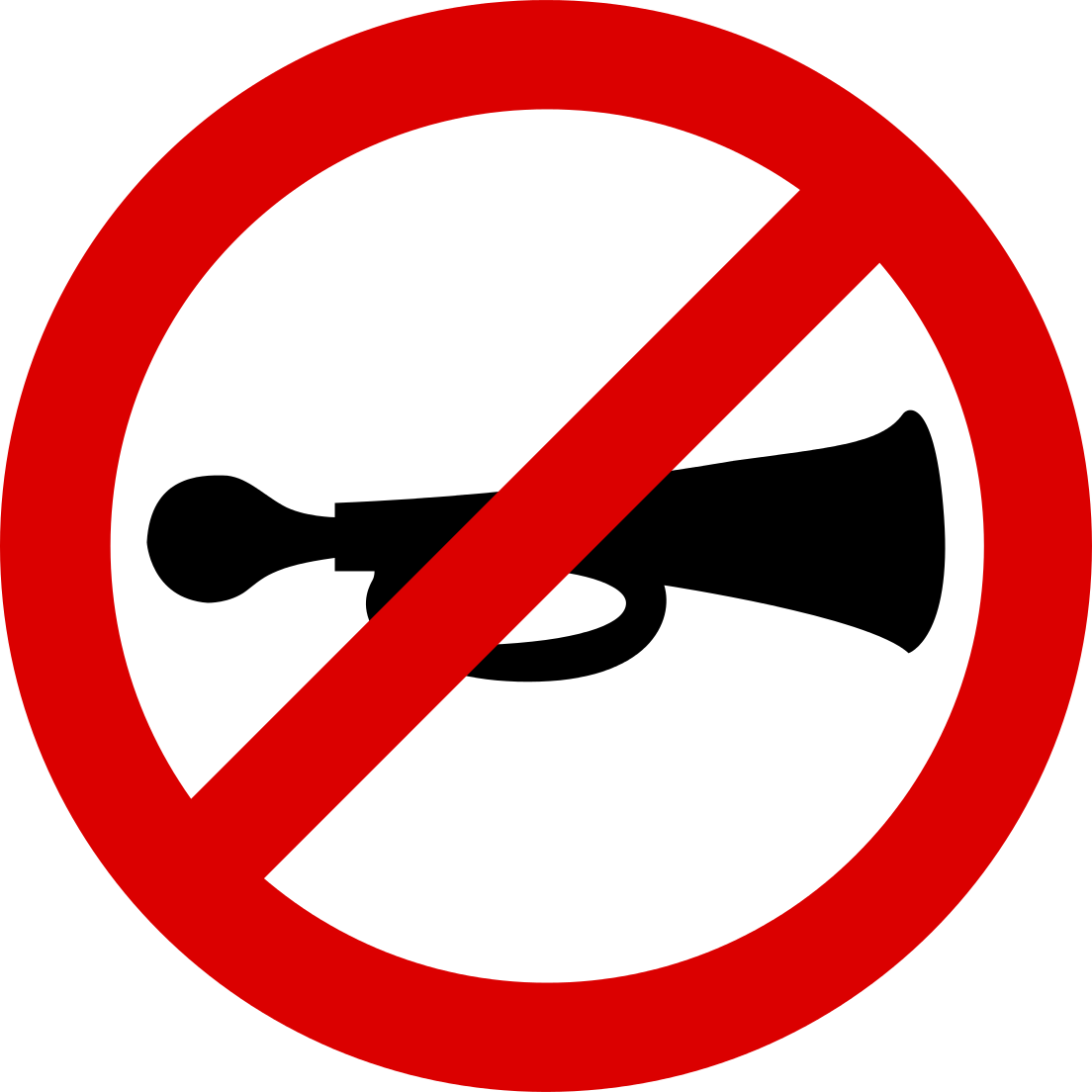 No Sounding Of Vehicle Horn - No Shark Fin Soup - Transparent PNG Free Download