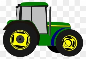 Tractor, Cartoon, Isolated, Vehicle - Tractor Vector - Transparent PNG Free Download