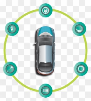 Electric & Hybrid Vehicle Repair - Electric Car - Transparent PNG Free Download