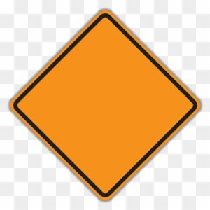 Deflecto Slow Moving Vehicle Safety Sign With Reflector - Traffic Sign - Transparent PNG Free Download