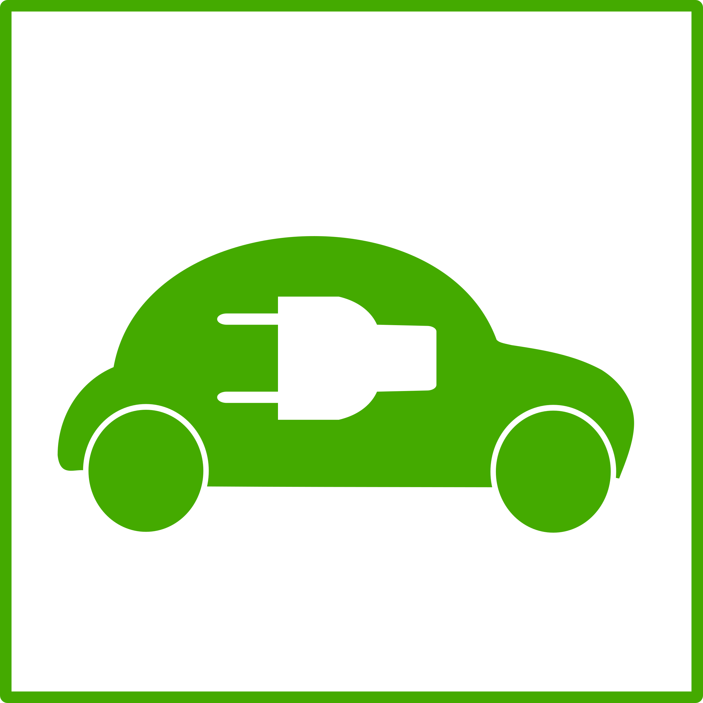 Vehicle Clipart Green Car - Electric Car Clip Art - Transparent PNG Free Download
