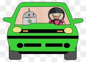 Vehicle Clipart Green Car - Driving - Transparent PNG Free Download