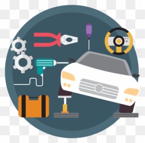 Our Vehicles Are An Integral Part Of Our Daily Lives - Car Services Illustration Png - Transparent PNG Free Download