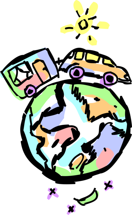 Vector Illustration Of Holiday Vacation Travel In Family - Travel - Transparent PNG Free Download