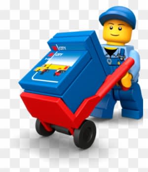 Com City Products Number 4433 Dirt Bike Transporter - Lego Minifigure - Transparent PNG Free Download