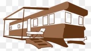 Camper, Rv, Recreational Vehicle, Home, House - Mobile Home Clipart - Transparent PNG Free Download