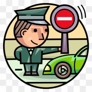 Vector Illustration Of Law Enforcement Police Officer - Vector Illustration Of Law Enforcement Police Officer - Transparent PNG Free Download