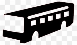 Vehicle Bus, Transportation, Vehicle - Bus Silhouette Png - Transparent PNG Free Download