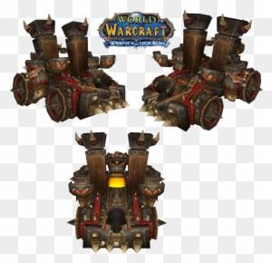 Wow Demolisher Vehicle Cut Out By Atagene - Wrath Of The Lich King - Transparent PNG Free Download
