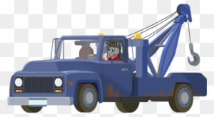 Big City Vehicles - Tow Truck - Transparent PNG Free Download