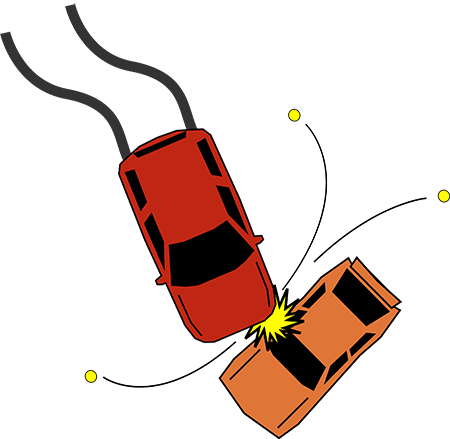Six Vehicles Accident On I-79 - Cartoon Car Accident Gif - Transparent PNG Free Download