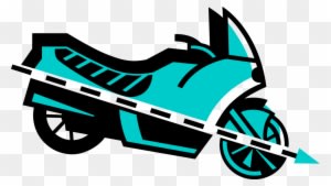 Vector Illustration Of Street Bike Motorcycle Or Motorbike - Vector Illustration Of Street Bike Motorcycle Or Motorbike - Transparent PNG Free Download
