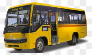 Buses / Passenger Vehicles - Ashok Leyland School Bus 26 Seater Price - Transparent PNG Free Download