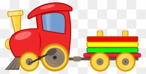 Toy Vehicles Cliparts 1, Buy Clip Art - Train Kids - Transparent PNG Free Download
