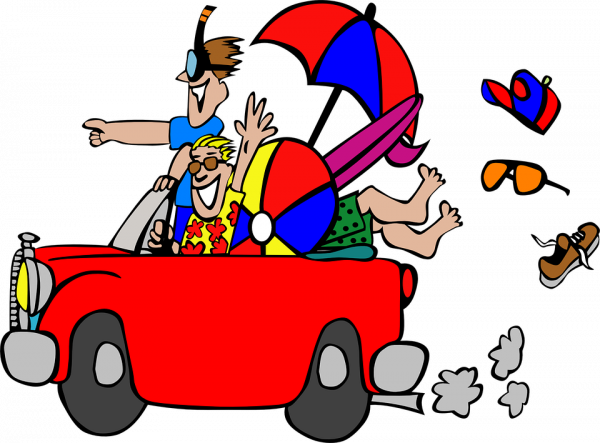 A Vehicle For Literacy - Viajar A La Playa - Transparent PNG Free Download