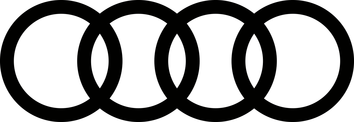 As Part Of Its 70-year Old Relationship With The Volkswagen - Audi Logo Vector File - Transparent PNG Free Download