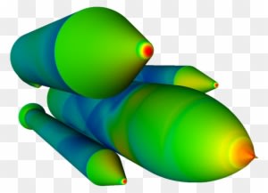 Simulation Of A Shuttle Derived Heavy Lift Vehicle - Rocket - Transparent PNG Free Download