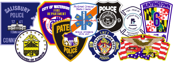 Police, Fire, Emergency And Municipal Vehicle Door - Emblem - Transparent PNG Free Download