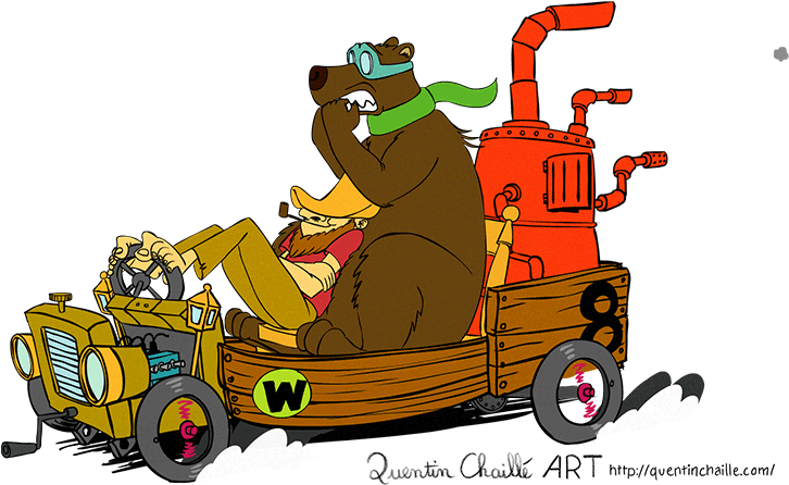 Com/ Experiment Muttley Fred Flintstone Motor Vehicle - Wacky Races Arkansas Chuggabug - Transparent PNG Free Download