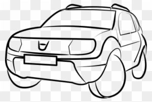 Car Vehicle Auto Automobile Transportation - Dacia Duster Clipart - Transparent PNG Free Download