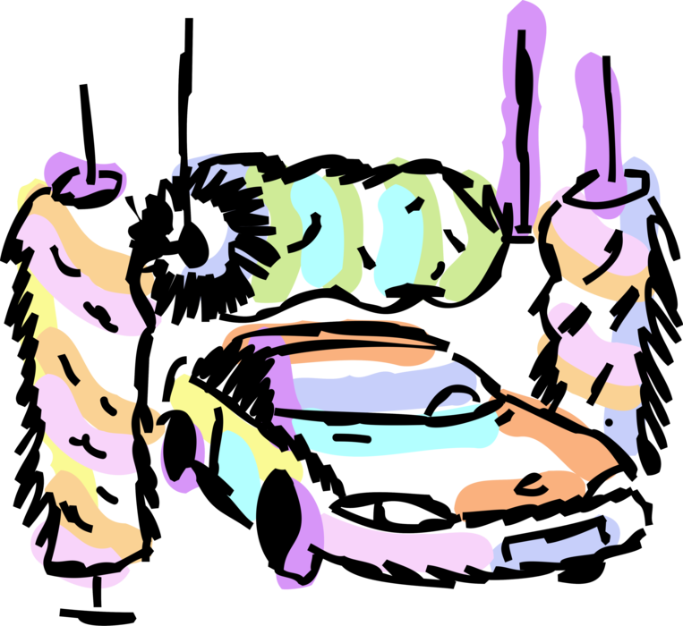 Vector Illustration Of Car Automobile Motor Vehicle - Clip Art - Transparent PNG Free Download