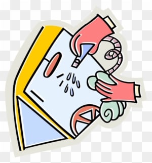 Vector Illustration Of Car Wash Or Carwash Auto Wash - Clip Art - Transparent PNG Free Download