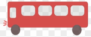 Red, Cartoon, Bus, Public, Vehicle, Mass - Red, Cartoon, Bus, Public, Vehicle, Mass - Transparent PNG Free Download