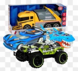 Toy Vehicles - Teamsterz Skip Lorry With Lights And Sounds - Transparent PNG Free Download