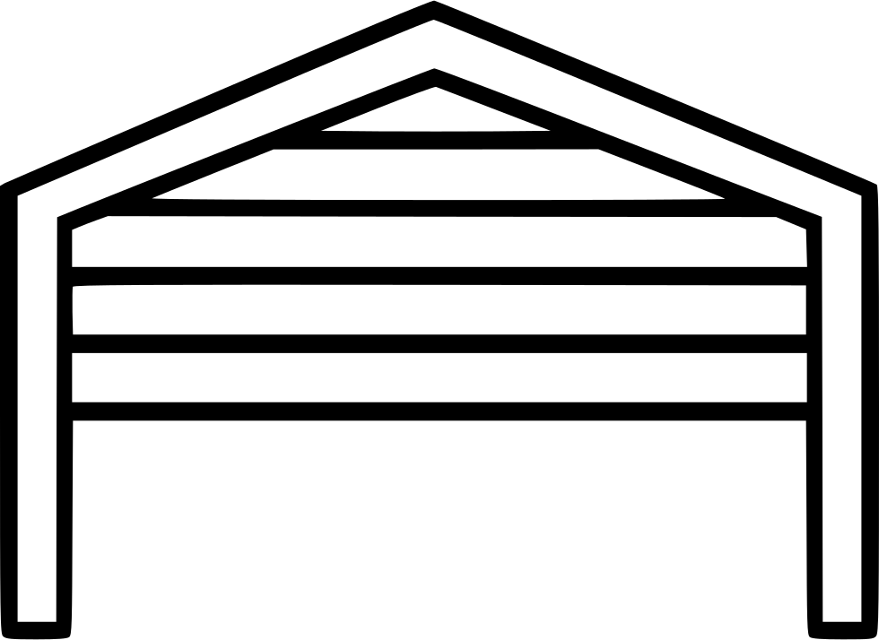 Garage Doors Cars Vehicle Shelter Comments - Line Art - Transparent PNG Free Download