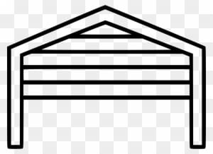 Garage Doors Cars Vehicle Shelter Comments - Line Art - Transparent PNG Free Download